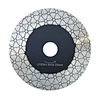 Mesh cutting blade for granite